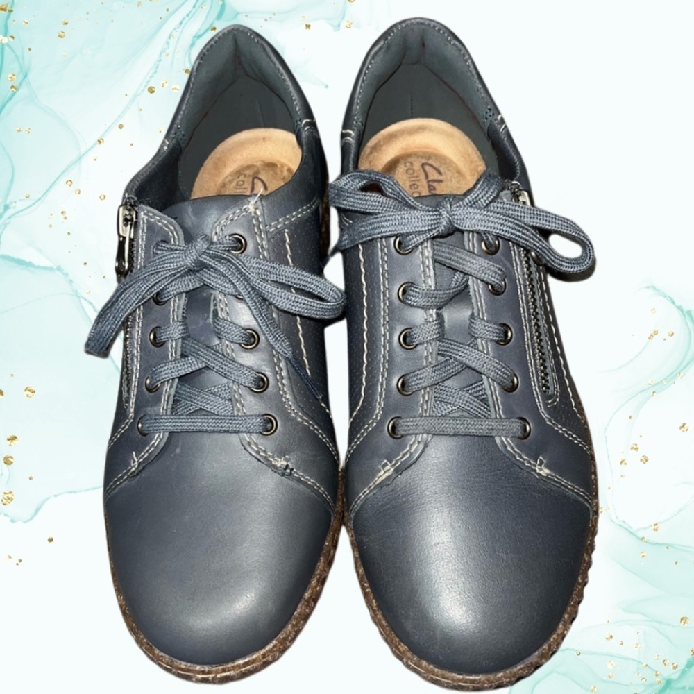 Clarks Women's Caroline Janna Sneaker, Size 8 - Picture 2 of 9